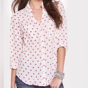 Express Portofino button front shirt